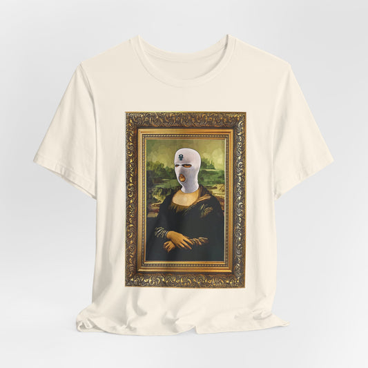 Stolen Canvas Mona Lisa T